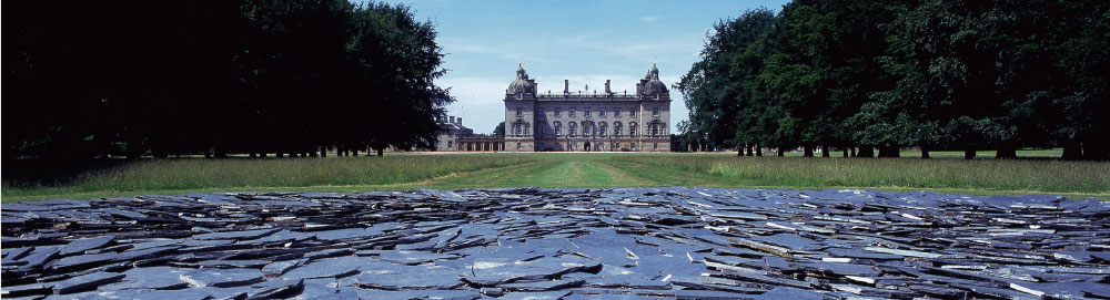 Landscape view of Houghton Hall